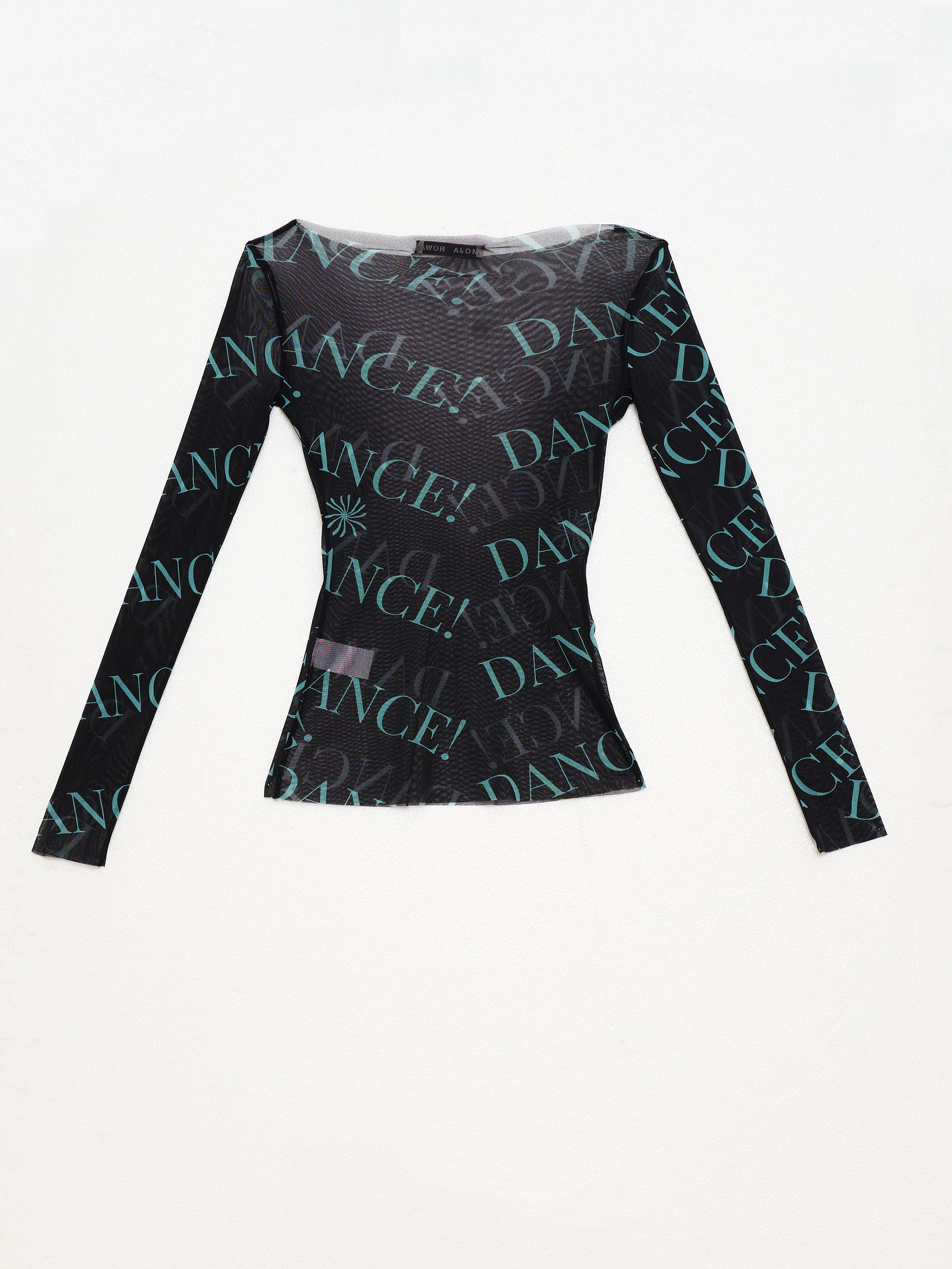 Dance! Net Top Black