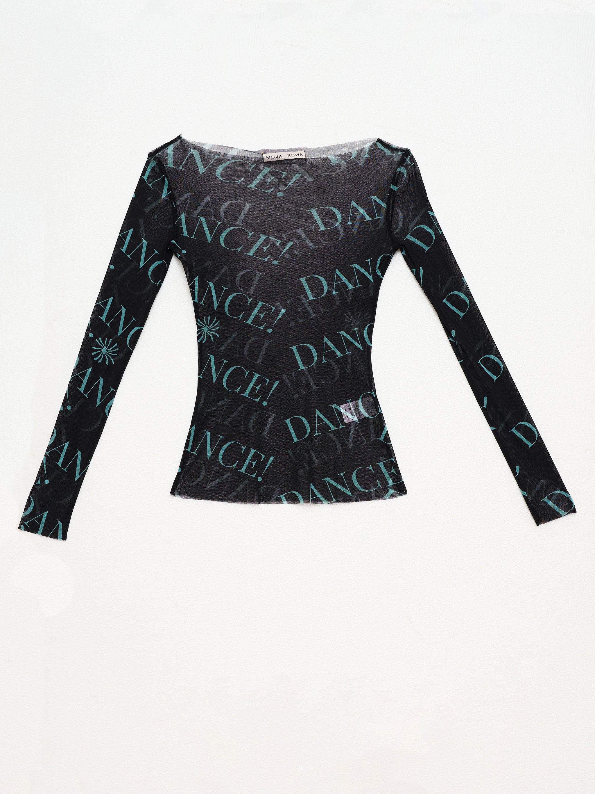 Dance! Net Top Black