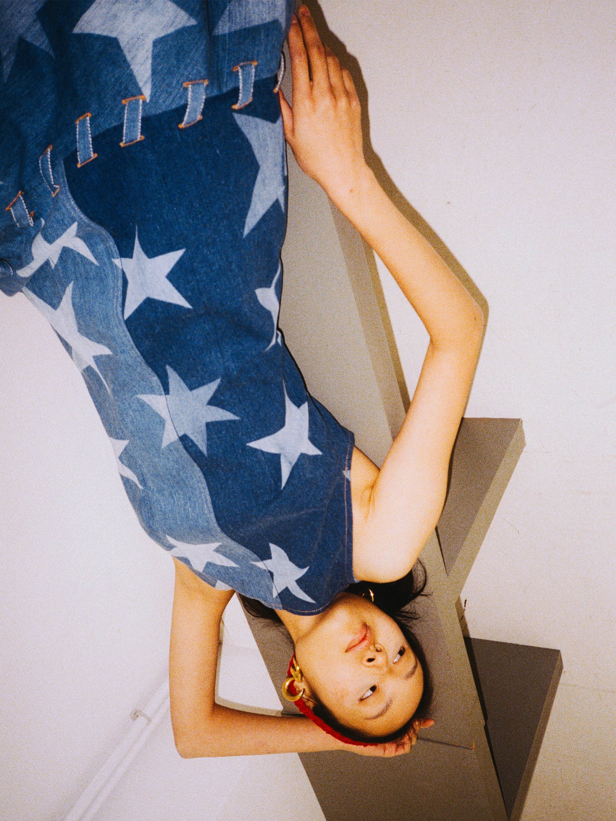 Star Denim Dress