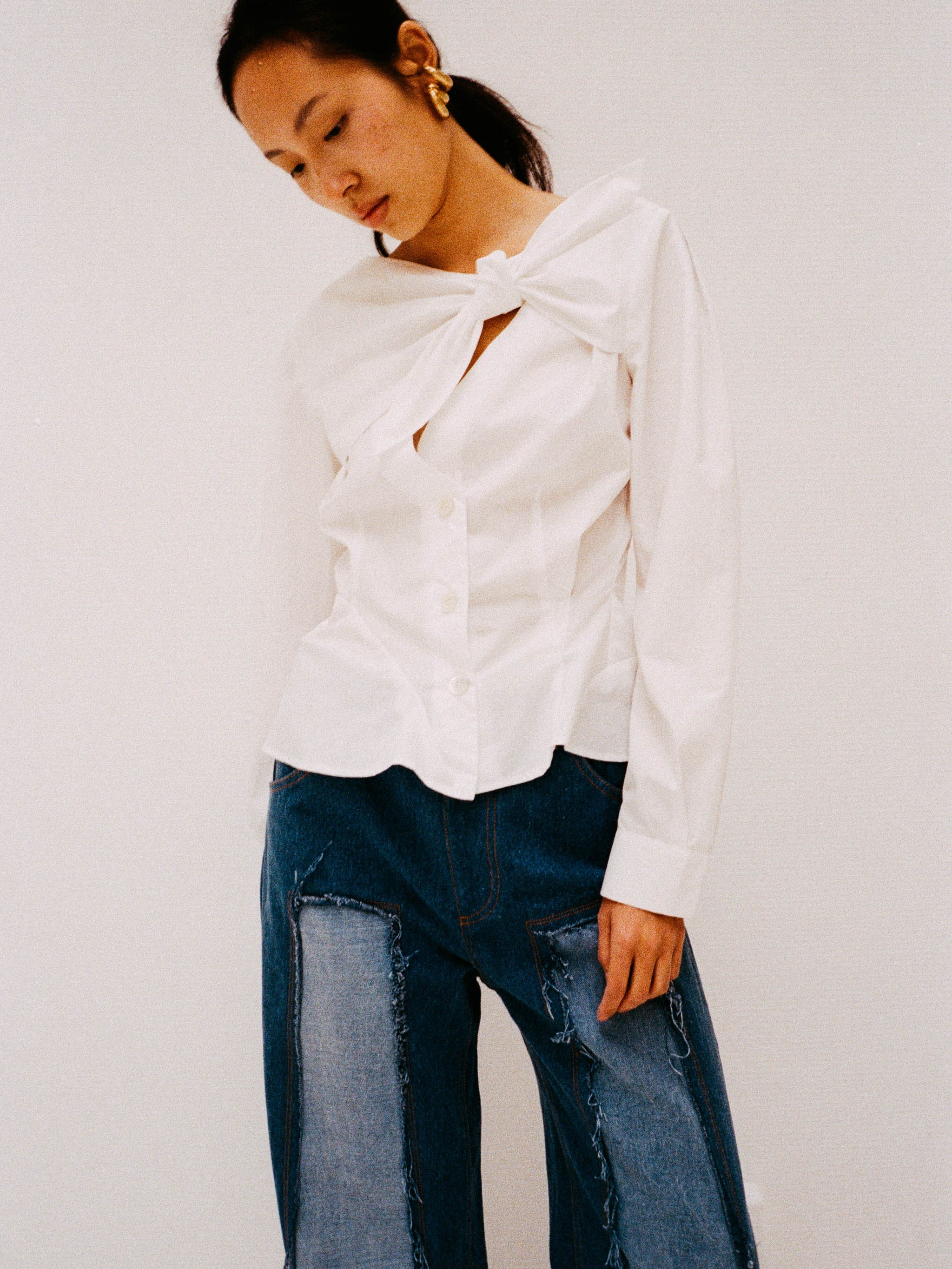 Twist Shirt - White